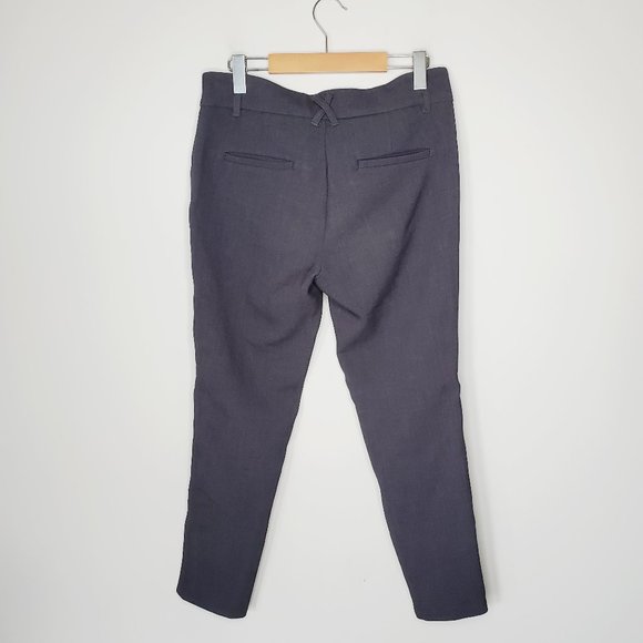 Anthropologie CARTONNIER Charlie Ankle Grey Trousers - Picture 4 of 9